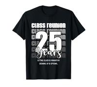 Riunione di Classe 25 Anni 25a Celebrazione Compagni di Classe Amici Maglietta