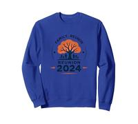 Riunione di Famiglia 2024 Legacy Tree Gathering Felpa, Unisex per Adulti, Blu Reale, S