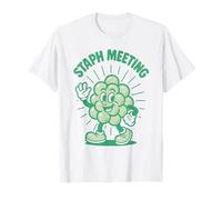 Riunione Staph | Gioco di Parole di microbiologia | Scherzi di Laboratorio Maglietta