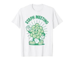 Riunione Staph | Gioco di Parole di microbiologia | Scherzi di Laboratorio Maglietta