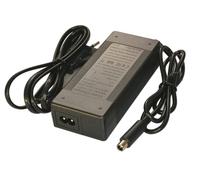 RiuScooter Caricatore per monopattino elettrico per Xiaomi M365, Essential, 1S, Pro/2, Ninebot ES1, ES2, uscita: 42 V 2 A, per batteria 36 V, punta: 8 mm, con LED di avvertimento: rosso e verde