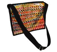 Riuso Durevole Notebook Portatile Messenger Borsa/Custodia - Riciclato Luminoso
