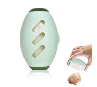 Riutilizzabile Gel Lint Roller Ball,Rullo Togli Peli Lavabile, Mini Palla Portatile da Viaggio Togli Peli Animali,Strumento Portatile di Rimozione dei Peli di Animali Domestici (Verde)