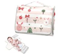 Riutilizzabile pannolino pad con tasca in tessuto cartone animato carino arrossire striscia portatile fasciatoio per ragazza e ragazzo cambiadores de pa?ales para Bebes