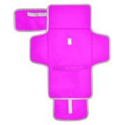 Riutilizzabile pannolino pad fasciatoio con tasca in tessuto fasciatoio fasciatoio per mamme, papà magenta fucsia tinta unita pura pianura