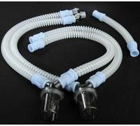 Riutilizzabile Silicone Pediatrico Doppio Acqua Trap Ventilatore Circuito Gratis