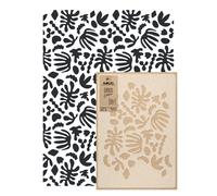 Riutilizzabile stencil plastica 59 x 95 cm / MATISSE ASTRATTO / Seamless Ovunque