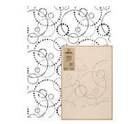 Riutilizzabile stencil plastica 65 x 95 cm UNIVERSO Seamless Ovunque