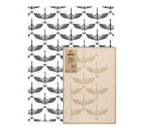 Riutilizzabile stencil plastica 65x95cm / FLOCK OF CRANES Seamless Ovunque