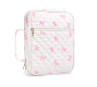 Riutilizzabile Trapuntato Borsa A Libro Organizzatori Con Cerniera In Tasche Per Chiese Viaggi Studi E Donne Accessori Trapuntato Cover Per Le Donne, e, taglia unica