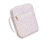 Riutilizzabile Trapuntato Borsa A Libro Organizzatori Con Cerniera In Tasche Per Chiese Viaggi Studi E Donne Accessori Trapuntato Cover Per Le Donne, d, taglia unica