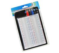 Riutilizzabile ZY-204 Breadboard Protoboard 4 Bus Test Circuit Board Punto di connessione 1660 Pane Board per Test Elettrici Breadboard per Elettronica Progetto