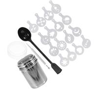 Riutilizzabili Stencil Per Caffè Cucchiaio Dosatore Decorare Torte