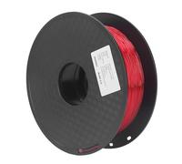 Riuulity 1 Kg di Filamenti TPU 1,75 Mm Fasci di Deformazione Bassa, Temperature di Stampa Senza Chiodo 190 ℃ -220 ℃, Ideale per Artisti e Designer (Rosso trasparente)