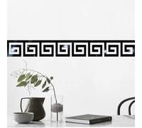 Riuulity 10 Adesivi Murali Specchio Dorato da 4,5 Cm, Bordo Liscio, Resistenza Alle Alte Temperature, Bordo Vita, Decalcomanie per Mobili, Adesivo Ecologico per la Vita, Decorazione a Specchio (#2)