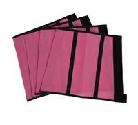 Riuulity 4 Pezzi Comodi Stivali da Mosca per, Protezioni per Le Gambe in Rete Traspirante per Prevenire Morsi di Mosca Nell'ambiente del Pascolo (Rosa Rossa)