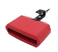 Riuulity Accessorio per Tamburo per Campanaccio in Plastica ABS con Supporto a Sgancio Rapido per Bambini e Adulti Design Leggero per L'educazione Alle Percussioni (rosso)