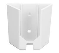 Riuulity Adattatore Ethernet Professionale, Staffa per Montaggio a Parete, Supporto Compatto per Organizer per Cavi, Materiale di Alta qualità per la Decorazione Domestica (WHITE)