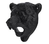 Riuulity Apribottiglie in Ghisa a Forma di Orso Risparmio di Manodopera Facile da Usare per Bar da 3,54 X 3,54 X 2,55 Pollici