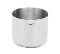 Riuulity Brocca per Schiuma di Latte in Acciaio Inossidabile da 30 Ml Tazza per Schiuma Ecologica per caffè per Famiglie, Design Elegante per Caffetterie Alla Moda
