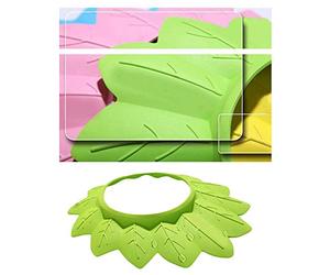 Riuulity Cappello di Sicurezza da Bagno Elastico per Bambini, Cuffia da Doccia Morbida per Bambini, Leggero e Comodo da Indossare, Adatto a Diversi, Diametro Dell'anello Interno da 5,11" per il