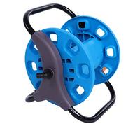 Riuulity Carrello Avvolgitubo Facile e Veloce, Organizzatore per Tubi Dell'acqua da Giardino da 20 M, Carrello Avvolgitubo per Tubi Dell'acqua da Giardino Forte capacità Portante,