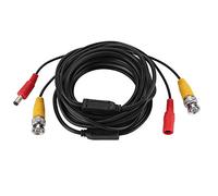 Riuulity Cavo di Prolunga CCTV BNC DC Cavo Coassiale Video Professionale Resistente Agli Agenti Atmosferici per TV Box Residenziale Commerciale Monitor LCD 5 M (5M)