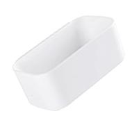 Riuulity Cestino Organizer da Parete Autoadesivo Senza Fori per Bagno, Plastica Resistente 5,28 X 3,03 X 2,01 Pollici