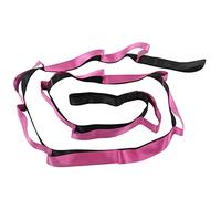 Riuulity Cinghia Elastica per Yoga per il Recupero da Infortuni e una Migliore flessibilità, Perfetta per gli Allenamenti a Casa, Realizzata in Nylon, 1 Pezzo (rosso #13)