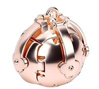 Riuulity Ciondolo a Sfera Trasformabile, Ciondolo per Collana a Sfera Trasformabile Indossabile in Lega Unica con Stile retrò Minimalista, per Uomo e Donna Regalo Presente