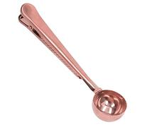 Riuulity Clamp/Holder di Tenuta per Cucchiaino da caffè Sigillatura Stretta Design Approfondito per Forniture Domestiche Cucchiaino da caffè in Acciaio Inossidabile 6,9 X 1,5 X 0,8 Pollici (#3)