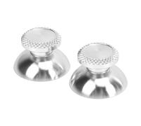 Riuulity Controller Joystick Metallico in Lega di Alluminio Impugnature Analogiche in Metallo Stick Levette per Un'esperienza di Gioco Confortevole per gli Appassionati di Console di Gioco (SILVER)
