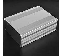 Riuulity Custodia per Progetti Elettronici Lega di Alluminio Resistente per Circuiti Stampati Fai da Te 68x145x200mm, Design Compatto con Dissipazione del Calore