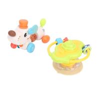 Riuulity Design Staccabile Tavolo da Pranzo per Bambini Giocattoli Aspirazione Cucciolo del Volante Cucciolo Strumento Educativo, Materiali Multifunzionali e Sicuri per i Bambini Piccoli