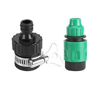 Riuulity di Irrigazione Automatica Kit Intelligente di Microirrigazione a Goccia con Timer per la Crescita di Piante Verdi in Box/Cover Familiari e Club