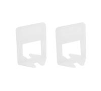 Riuulity di Livellamento Piastrelle 200 Pezzi 2mm Attrezzo per Pavimento | Materiale plastico di qualità, efficace per livellare, funzionamento semplice, ideale per rivestimenti in piastrelle e pietra