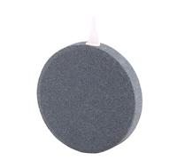 Riuulity Disco a di Pietra D'aria per Acquario per Aumentare il PH, Lavabile e Comodo per Creare Correnti D'acqua e Scene Subacquee Abbaglianti XL100mm