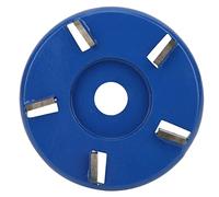 Riuulity Disco da Taglio per Legno Ad Alta Durezza 5 Denti Strumento da Intaglio a Forma di per la Lavorazione del Legno Adatto per Tenero/Duro/vassoio da tè (Acciaio Legato + Acciaio Al tungsteno)