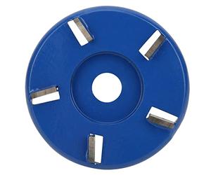 Riuulity Disco da Taglio per Legno Ad Alta Durezza 5 Denti Strumento da Intaglio a Forma di per la Lavorazione del Legno Adatto per Tenero/Duro/vassoio da tè (Acciaio Legato + Acciaio Al tungsteno)