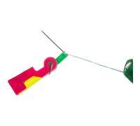 Riuulity Dispositivo per Infilare L'ago in Plastica Infila Aghi per Cucire Facile Passaggio Attraverso la Maggior Parte degli Aghi per Persone Ipovedenti 6,9 * 2 Cm in Modo Casuale (Come mostrato)