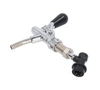 Riuulity Distributore di Liquidi Regolabile per Rubinetto per Birra 304 in Acciaio Inossidabile per Bar di Casa, Ristorante, Hotel, Rubinetto per Birra G5/8 per Fusti di e