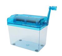 Riuulity Distruggidocumenti Manuale Compatto, Mini Taglierina Manuale Durevole per Fatture, Assegni e Appunti, Uso in Ufficio Domestico (Riuulityiy381l6jnq-230325TW01-1)