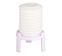 Riuulity Durevole e Portatile, Pelapatate per Gusci D', Estrattore di Uova Sode, Facile da Trasportare, Perfetto per il Settore della Ristorazione, Bianco 15,5 X 14,5 X 14 cm. (WHITE)