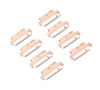 Riuulity Elegante Set di Alette Adattatrici per Cinturini in Metallo per Cinturini da 18-22 Mm, Parti di Ricambio per Orologi, 4 Paia di Adattatori e Alette