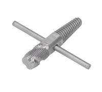 Riuulity Estrattore Premium -Kit Detrazione del Filo Ad Alta rigidità per la Riparazione del Tubo Dell'acqua Estratto di Vite 1/2 Pollice per gli Addetti Alla Manutenzione (Groove a spirale)