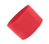 Riuulity Fascia da Calcio per Squadre, Fasce Elastiche e Regolabili per Giocatori, Ganci Resistenti, Perfette per i Capitani Sportivi, Disponibile in 5 Colori Vivaci (rosso)