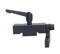 Riuulity Fermo per Binario Obliquo Premium con Maniglia Girevole per Limitatore dello Scivolo per la Lavorazione del Legno in Binario a T Standard da 45 Mm 1 unità
