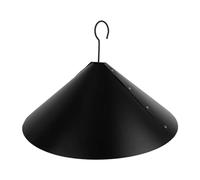Riuulity Flapper per Scoiattolo Il Resistente Deflettore per Scoiattolo in PVC Previene Danni All'alimentazione per Mangiatoie per Uccelli e Casette per Uccelli 2 unità (Stile a vite (materiale PVC,