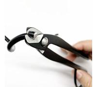 Riuulity Forbice per Bonsai in Acciaio Composito, Strumento di Rifinitura Durevole per Giardinaggio e Ramoscelli Bonsai, 7,8 X 3 Pollici