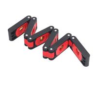 Riuulity Funzione Multipla del Livello di Livello Pieghevole con 6 Sezioni, Materiale Durevole per Area Interna e All'aperto, per le Scale